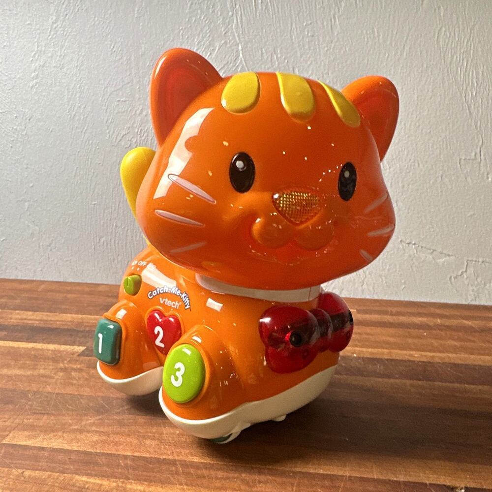 Catch Me Kitty, VTech Electronic Learning Toy, Crawling toy, Works Great